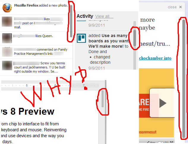 Why Custom Scroll Bars - Nice Scroll Bars (640x500), Png Download