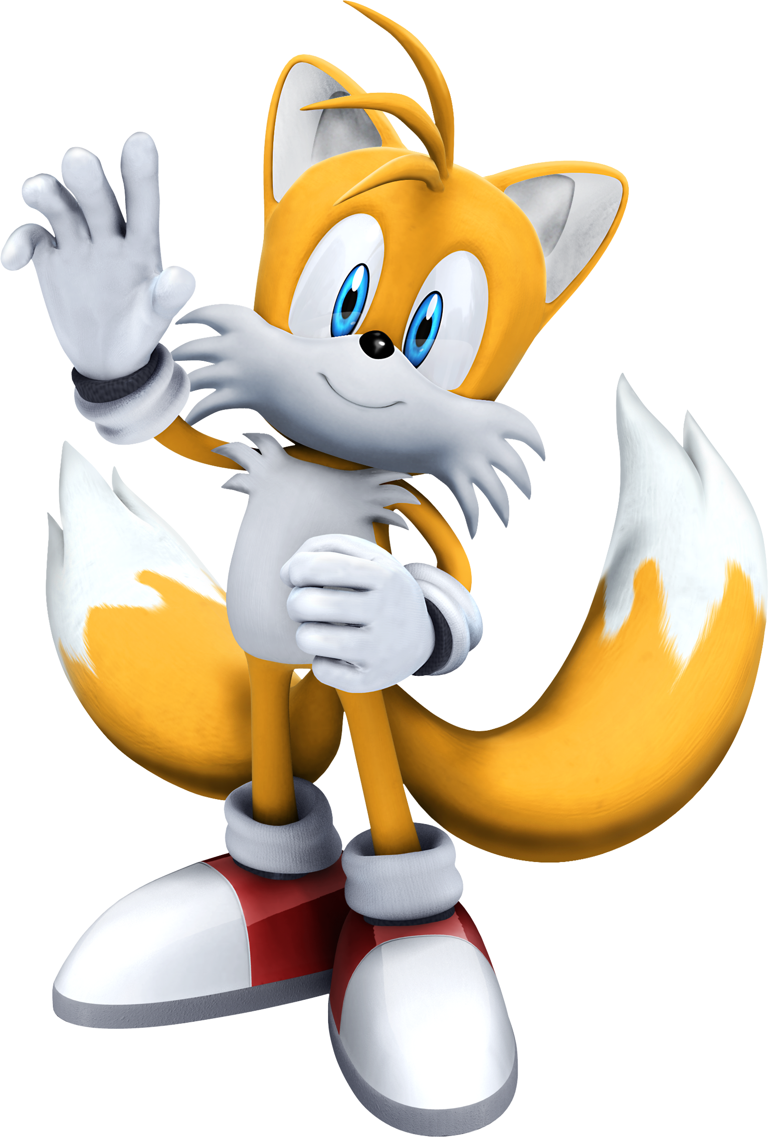 Sonic The Hedgehog - Sonic The Hedgehog Tails (1608x2340), Png Download