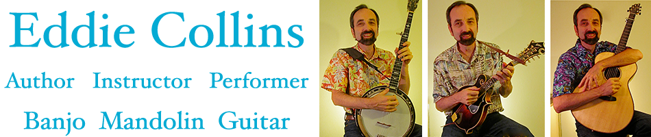 Eddie Collins Banjo, Guitar, & Mandolin - Banjo (950x200), Png Download