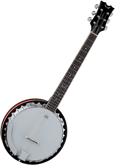 Dean Bw String Spotts Music Center - Dean Backwoods 6-string Banjo Natural (510x600), Png Download