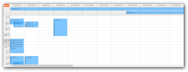 Event Calendar Asp - Web Components (632x243), Png Download