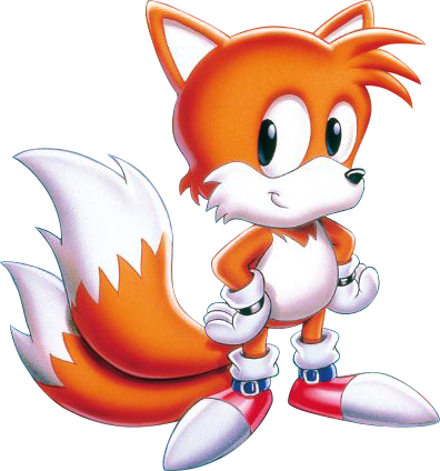 Tails 16 - Sonic 3 And Knuckles Tails (396x424), Png Download