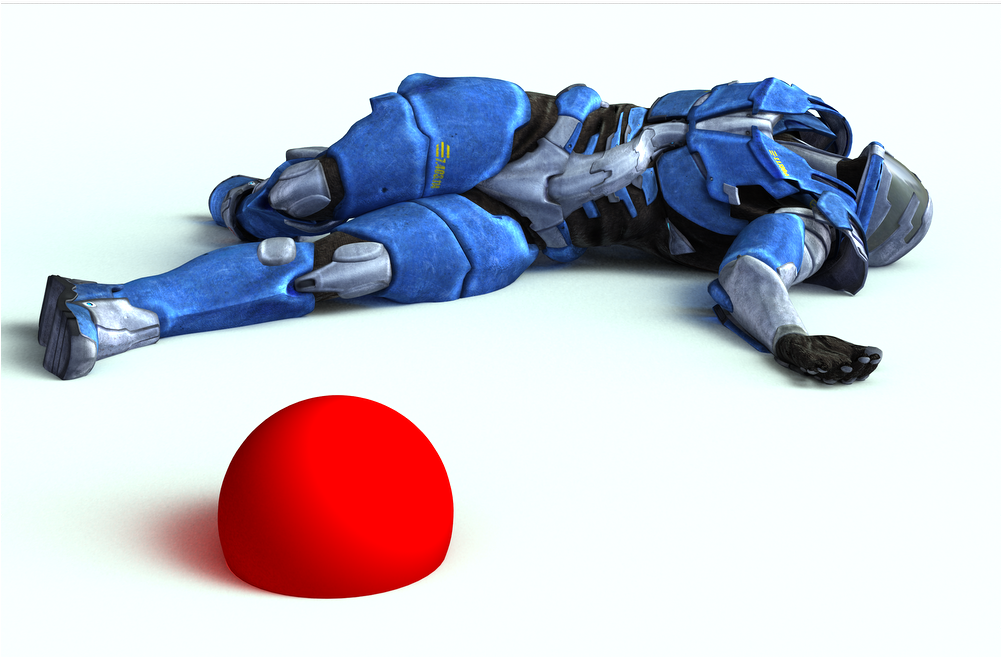 Ue2 Idl With Directional Shadows - Superhero (1000x1000), Png Download