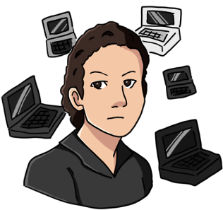 Caroline's Drawings And Whatnot My Friends Wanted Some - Illustration (400x400), Png Download