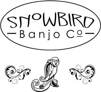 Cropped Banjo Site Logo - Floral Design (350x350), Png Download