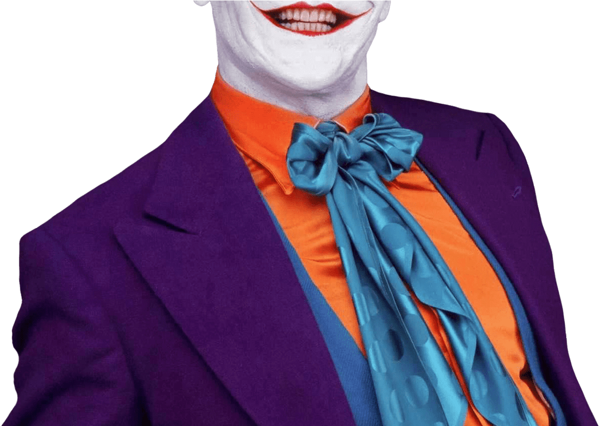 Jack Nicholson Joker Batman Transparent Png Stickpng - Jack Nicholson Joker (1368x855), Png Download