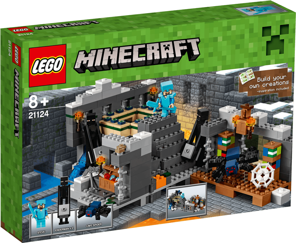 The End Portal - Lego Minecraft 21124 The End Portal (1488x837), Png Download