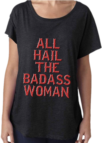 Badass Woman Dolman - Pimpin Joy (400x500), Png Download