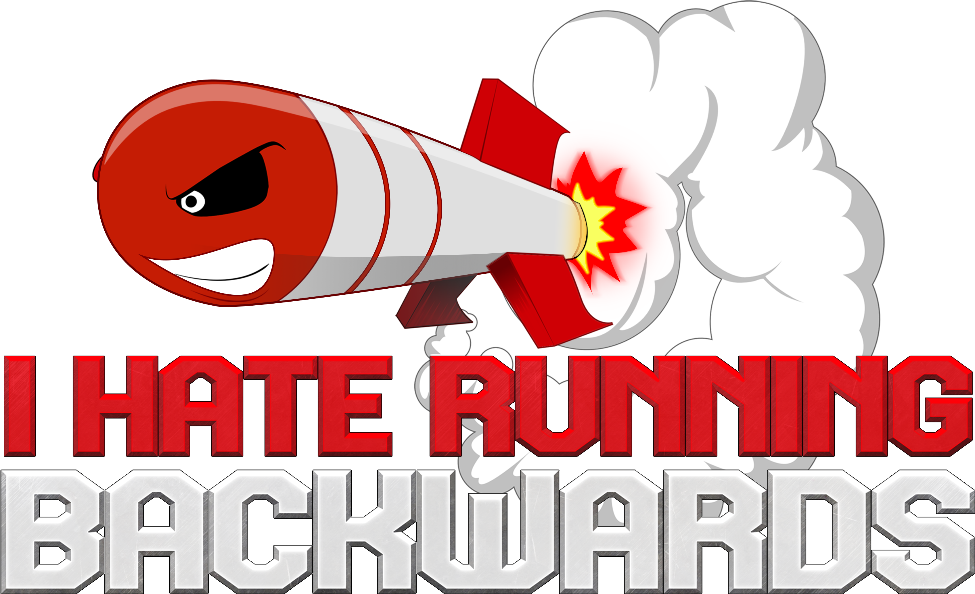 Hate Running Backwards Logo (3840x2160), Png Download