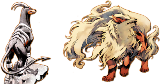 Houndour Growlithe (550x288), Png Download