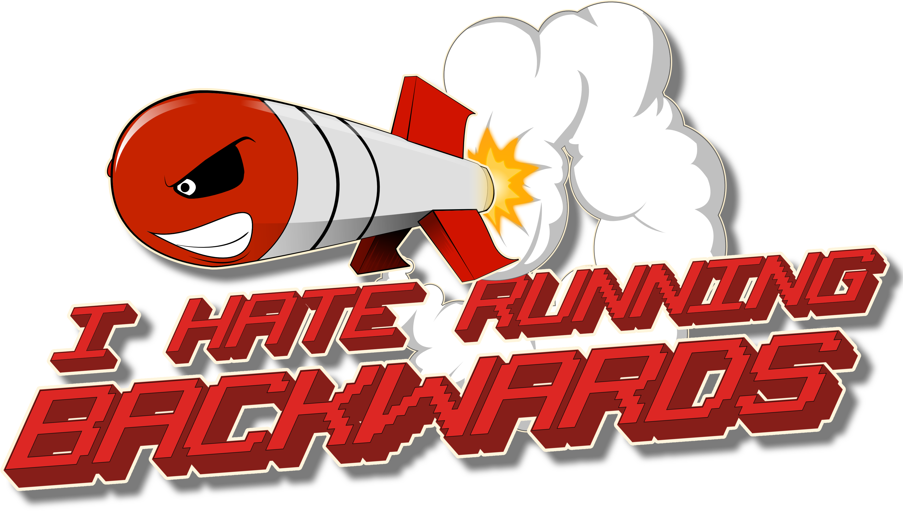 Logo - Hate Running Backwards Logo (3840x2160), Png Download