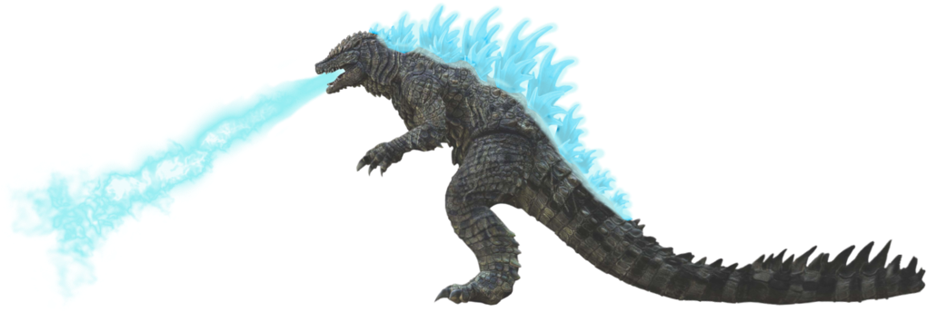 Godzilla Breath Png - Tyrannosaurus (1024x461), Png Download