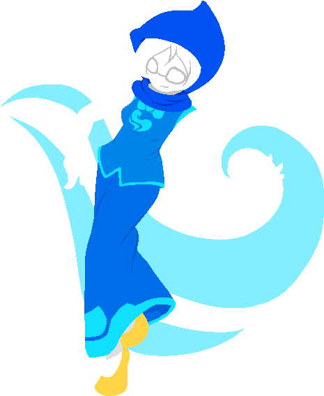 Custom God Tier Adopts - Muse Of Breath Homestuck (500x600), Png Download