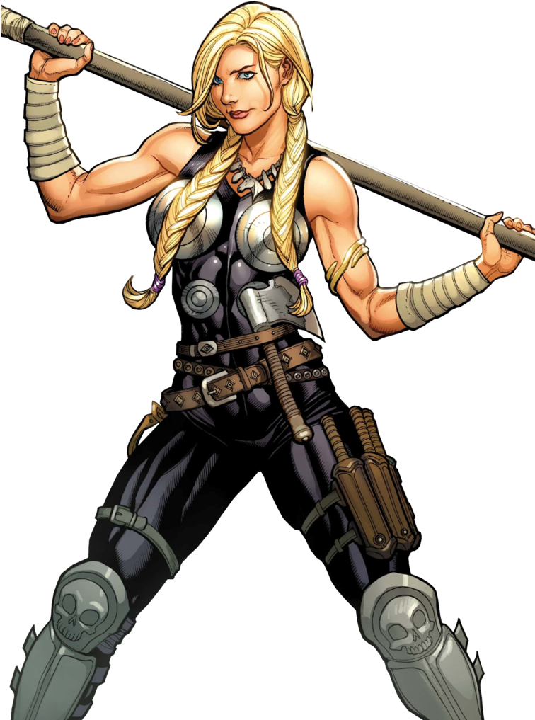 Valkyrie Comic Render By American Paladin-d64e643 - Valkyrie Comic Png (755x1058), Png Download