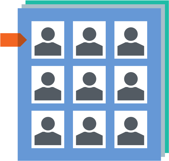 Candidate Database Icon Png (575x525), Png Download