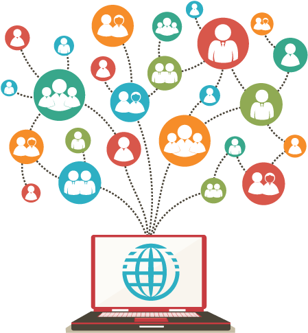 Generic Social Media Icon (576x576), Png Download