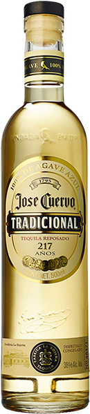 Jose Cuervo - Jose Cuervo Tequila Especial Gold (268x626), Png Download
