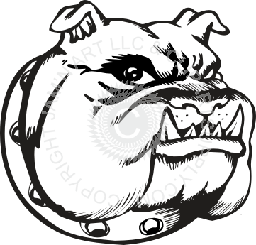Bulldog (361x345), Png Download