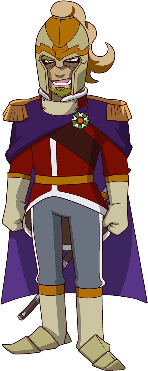 Napoleon - Rhythm Thief And The Emperor's Treasure Napoleon (561x1275), Png Download