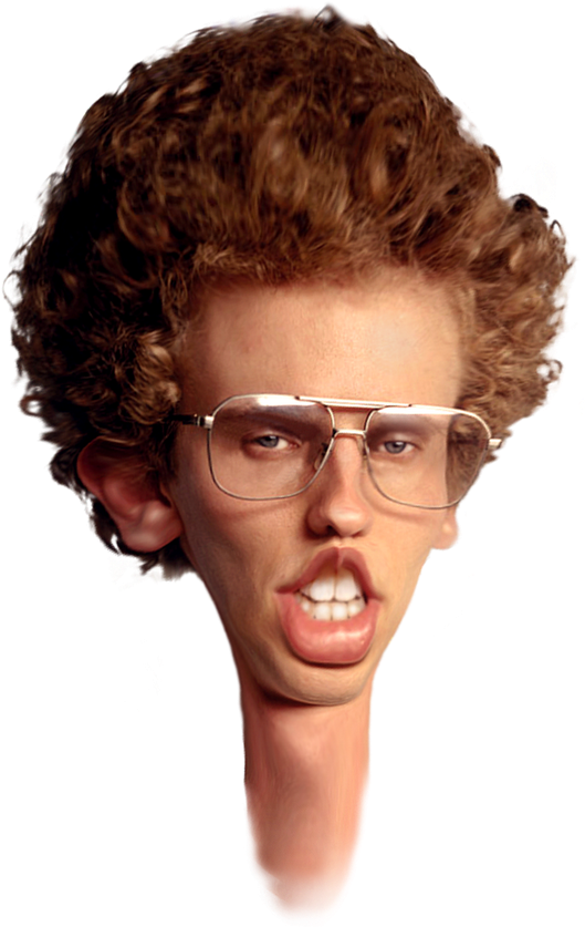 Dynamite Drawing Napoleon Picture Royalty Free Library - Napoleon Dynamite No Background (530x850), Png Download