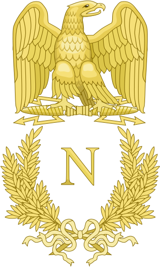 Emblem Of Napoleon Bonaparte - Napoleon Bonaparte Logo (320x549), Png Download