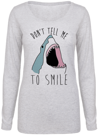 Don't Tell Me To Smile Shark - 15 Oz. In N Out Burger Ceramic Coffee Mug (484x484), Png Download