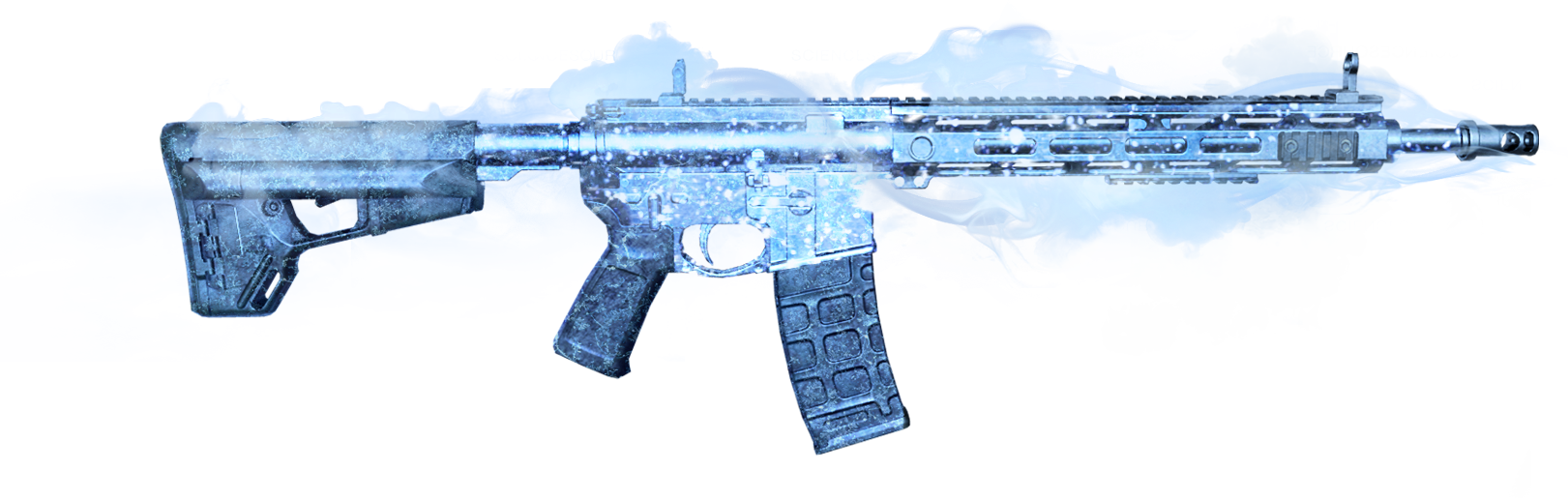 This Weekend Only, There's A Brand New Version Of The - Arctic Frostbite Ar 15 (1621x515), Png Download