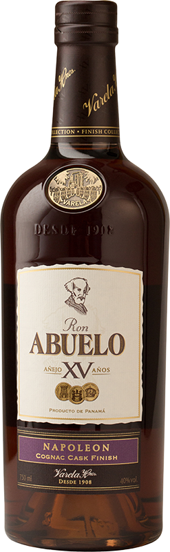 Ron Abuelo Finish Collection Napoleon Photo - Ron Abuelo 12 Year Old 70cl Bottle (247x800), Png Download