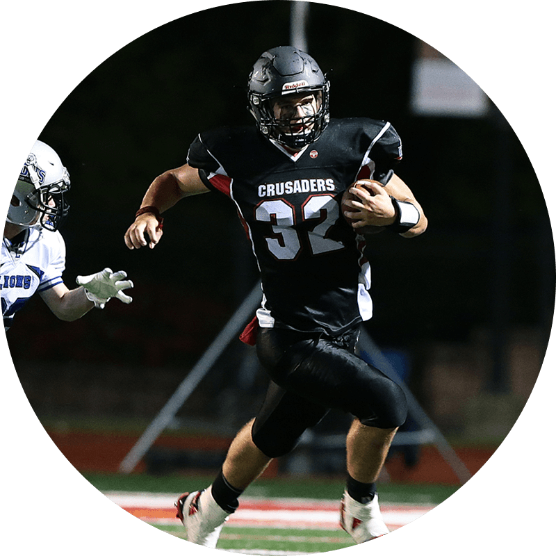 High School Football - Columbus Crusaders Football (800x800), Png Download