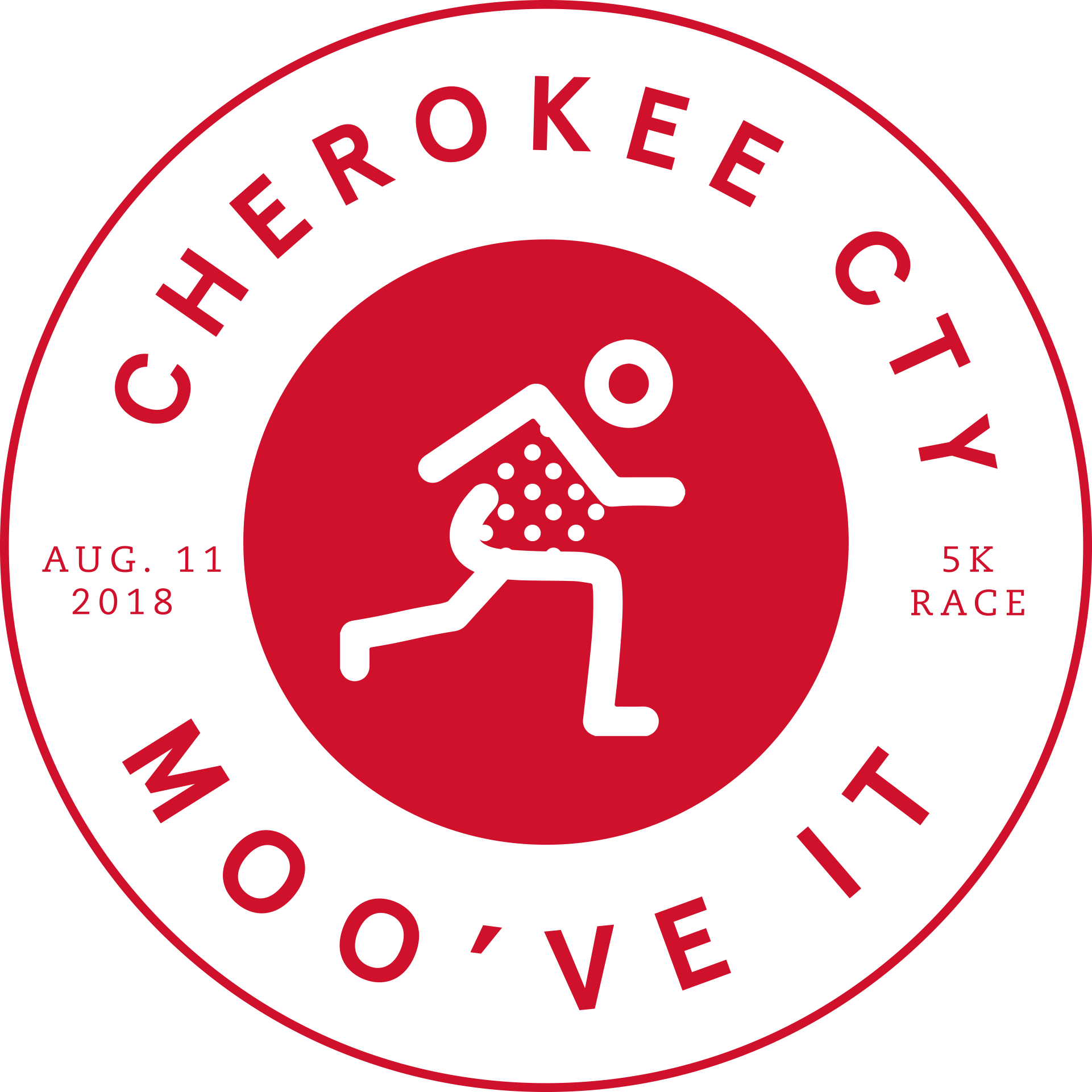 Chick Fil A Moo've It 5k & 1 Mile Fun Run - Sello Tour Cert (1921x1921), Png Download