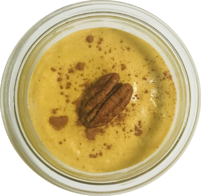 Pumpkin Pie Cheesecake - Pea Soup (400x390), Png Download
