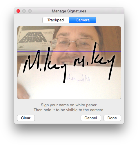 Exploring Os X Preview Signatures - Signature (491x513), Png Download