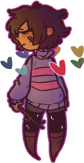 Frisk Drawing (500x685), Png Download