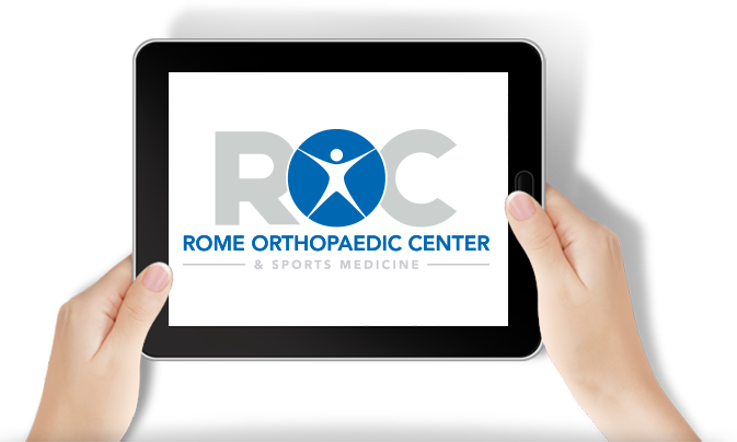 About Rome Orthopaedic Center - Sign (673x404), Png Download