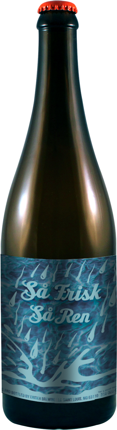 Sa Frisk Sa Ren - 2nd Shift Brewing (400x1458), Png Download