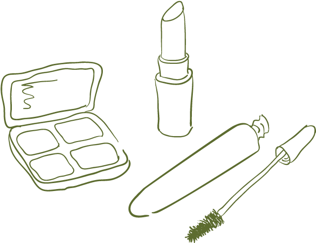 Jane Iredale - Outline Of Makeup (661x518), Png Download