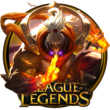 God Staff Jax Dock Icon By Outlawninja - Build Jax Jungle S8 (350x350), Png Download