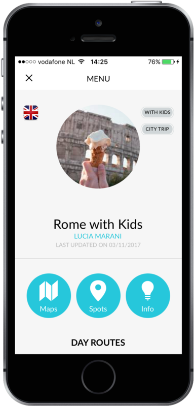Rome With Kids 1 Favoroute Travel Guides - Mobile App (1000x1000), Png Download