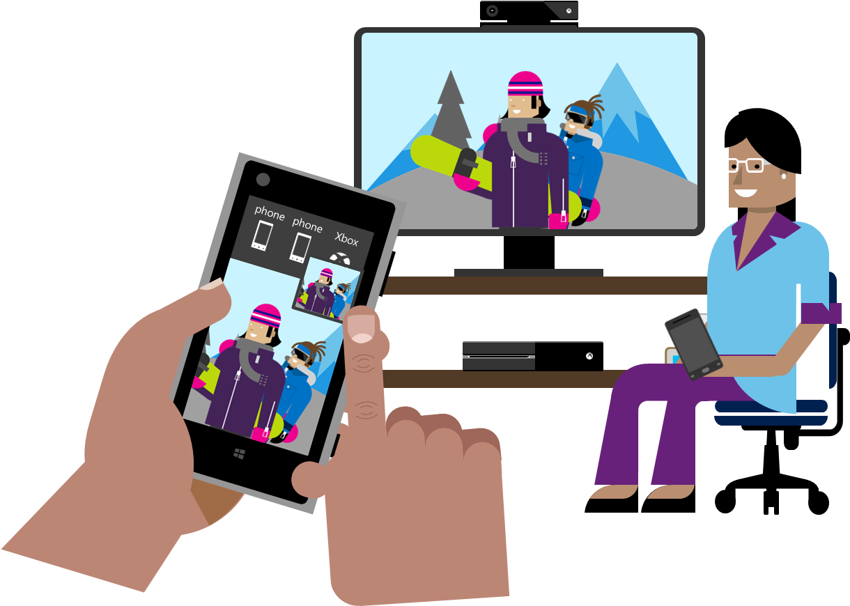 With The Recently Announced Windows 10 Fall Creators - Microsoft Project Rome (1559x1050), Png Download