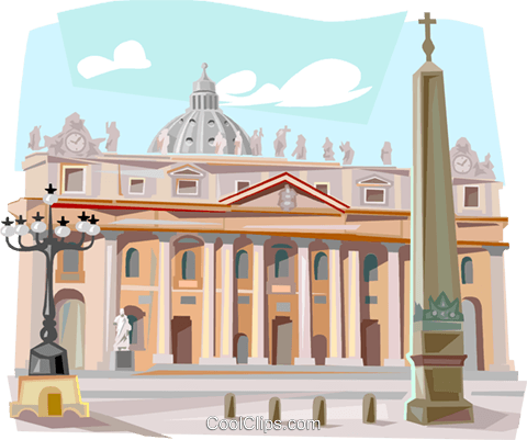 The Vatican Rome St - Vatican Vector Png (480x401), Png Download