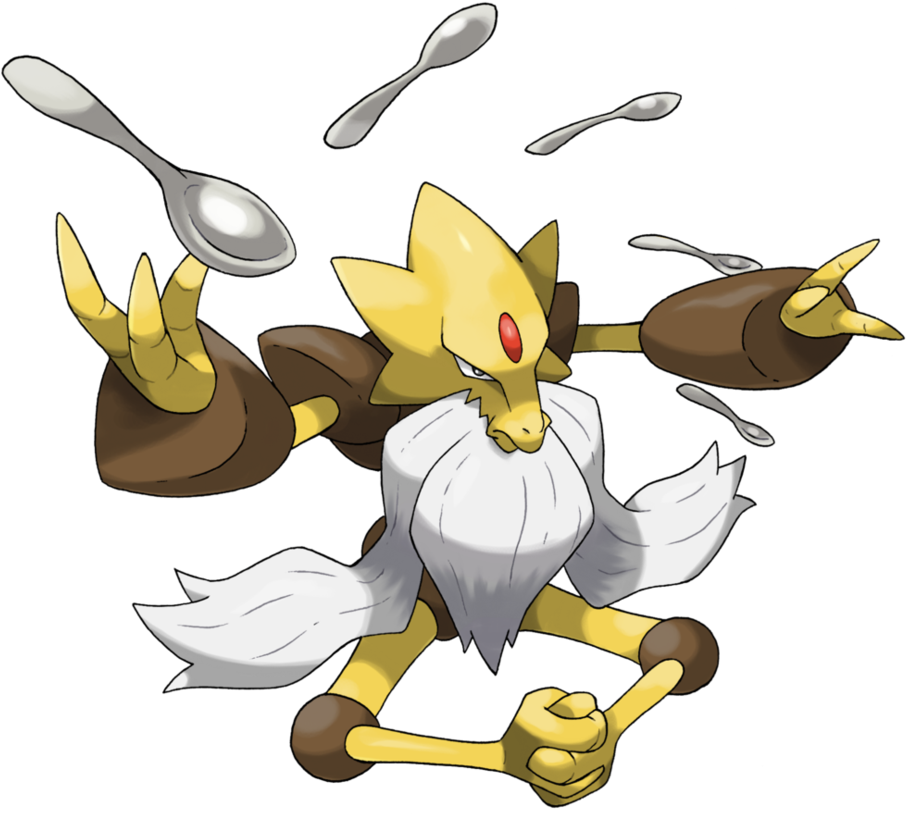 Mega Alakazam Modified By Tomycase-d6qs19t - Pokemon Mega Alakazam (948x842), Png Download