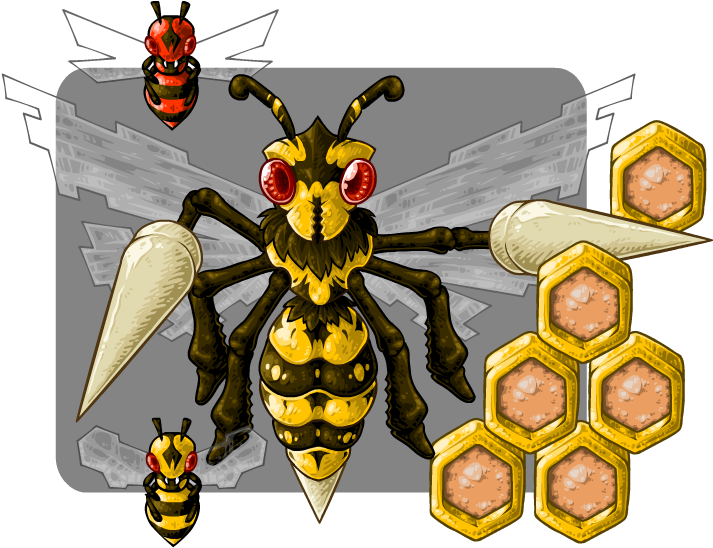 Author Comments - Bee (725x563), Png Download