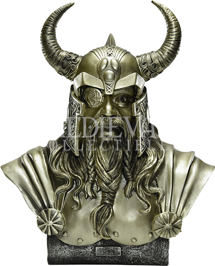 Odin Bust (850x850), Png Download