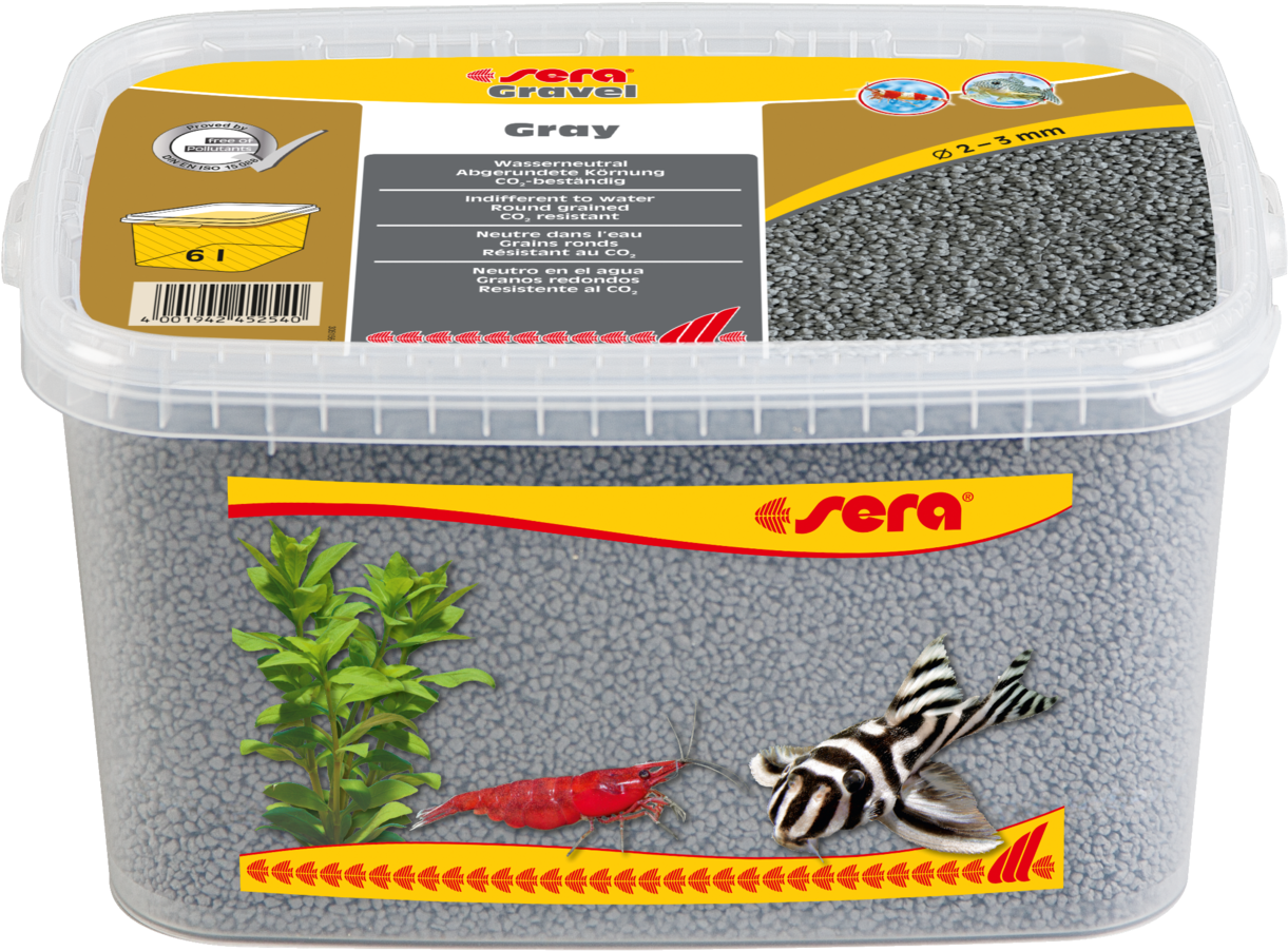 4001942452540 45254 Int Sera Gravel Gray 6 L - Sera Spirulina Tabs 100 Ml (1280x944), Png Download