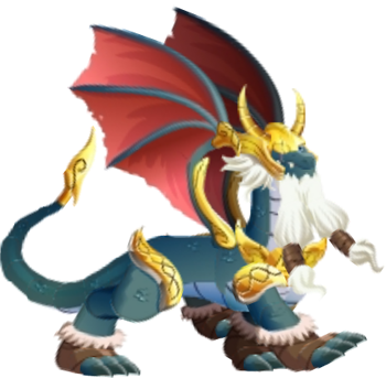 Odin Dragon 3b Png Odin Dragon Dragon City - Dragon (350x343), Png Download