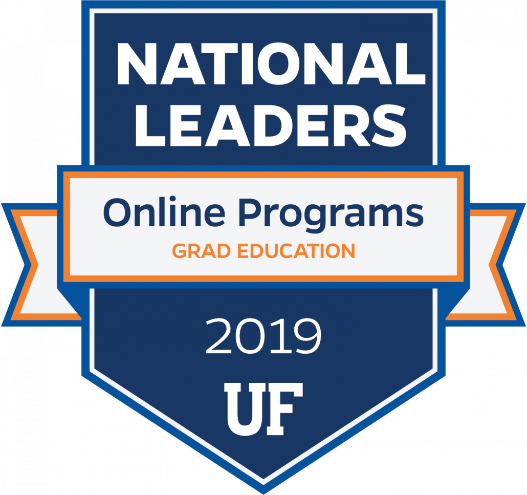 National Leaders In Online Programs For - University Of Florida (1030x967), Png Download