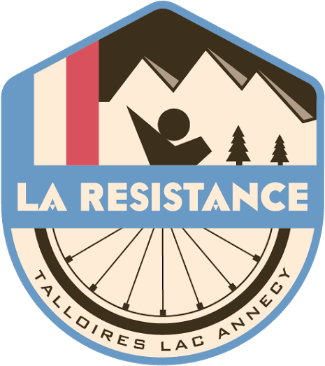 “la Resistance” Alpine Gravel Ride Announced - La Resistance Logo (559x559), Png Download