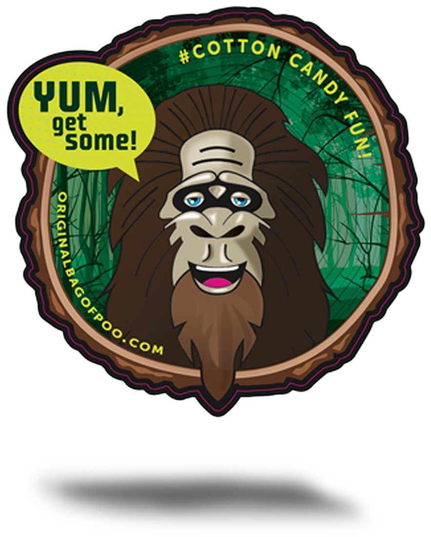 Sasquatch Poo 1 Pack - Sticker (460x460), Png Download