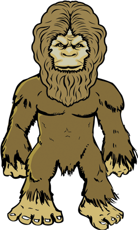 Big Foot Clipart Animated - Bigfoot Animated (320x480), Png Download