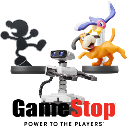 Gamestop Retro Three Pack Amiibo Information - Nintendo Amiibo R.o.b. - Wii U (450x450), Png Download